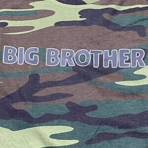 Code Five "Big Brother" Youth Green Woodland Camo Short Sleeve Tee Youth Medium